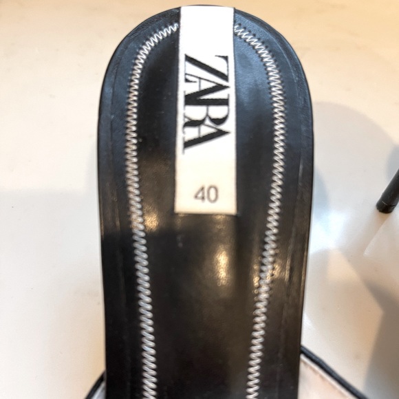 Zara Quilted Healed Mules - Picture 7 of 11